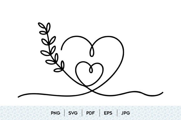 Beyond the Basic Shape: How Heart Vine Line Art SVG is Redefining Romantic Design