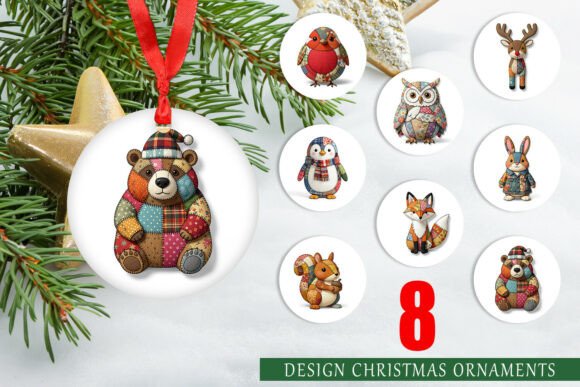 Bringing the Forest Home: The Magic of Stitched Woodland Animal Ornaments