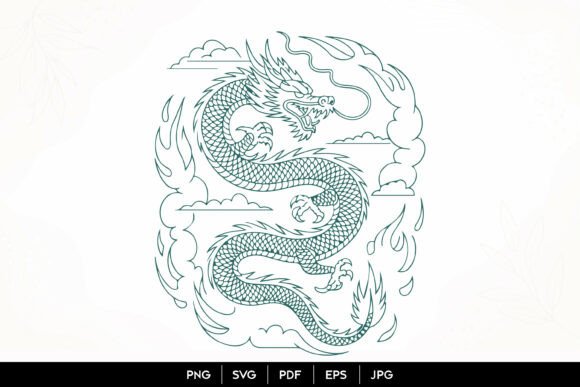 Chinese Dragon Line Art SVG: A Practical Guide for Creators