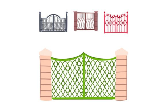Collection of Stylized Ornamental Gates: A Practical Evaluation