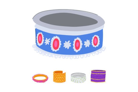Decorated Jewelry Box with Colorful Stacks: A Guide to Tradition and Style