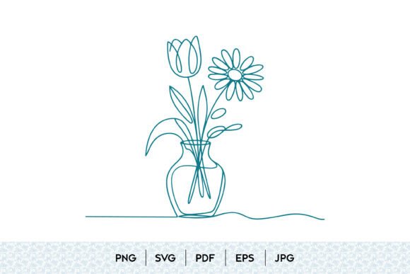 Floral Vase One Line SVG: A Practical Evaluation for Designers