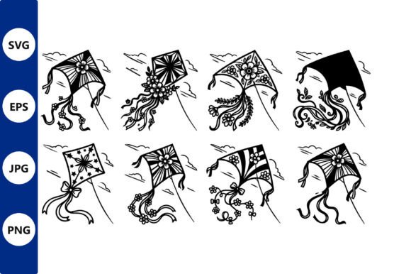 Kite Line Art with Floral Tails: A Practical Evaluation