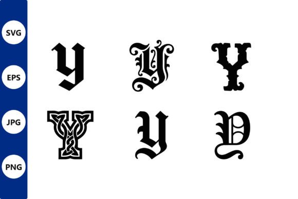 Ornate Blackletter Letters SVG Design: A Guide to Gothic Typography
