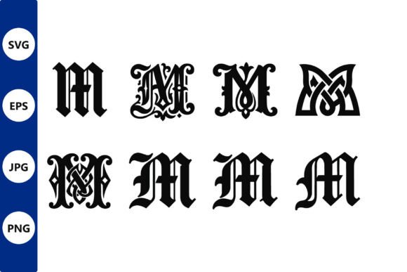 Reviving Heritage: The Power of Ornamental Blackletter M Monograms in Modern Design