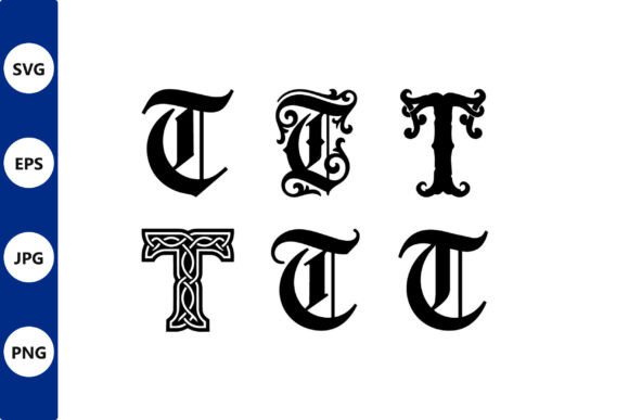 Reviving the Medieval Aesthetic: The Strategic Value of the Ornate Gothic T Glyph in Modern Design