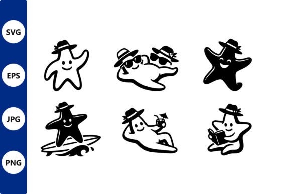 Star and Ghost Hats Vector Set: A Strategic Asset for Branding and Design