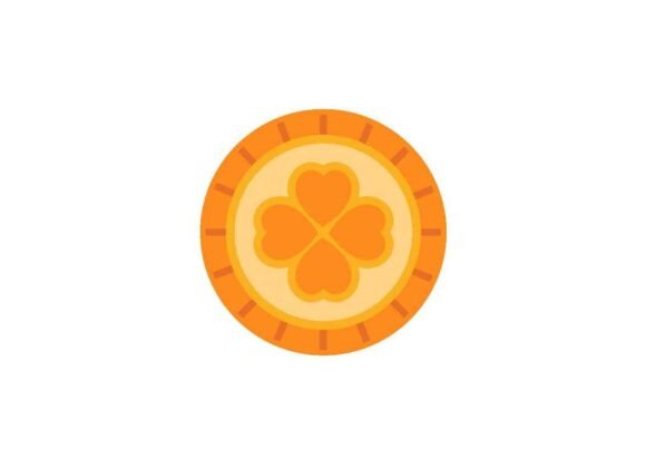 The Clover Gold Coin: A Versatile Asset for St. Patrick's Day Design
