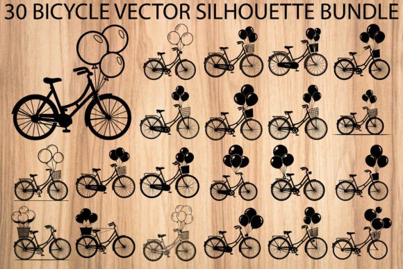 Unlocking Creativity with the Bicycle Silhouette Bundle