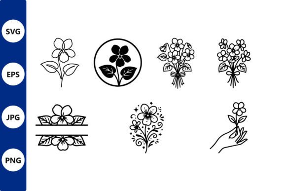 Vector Floral Doodle Set Line Art: A Creative Toolkit for Designers